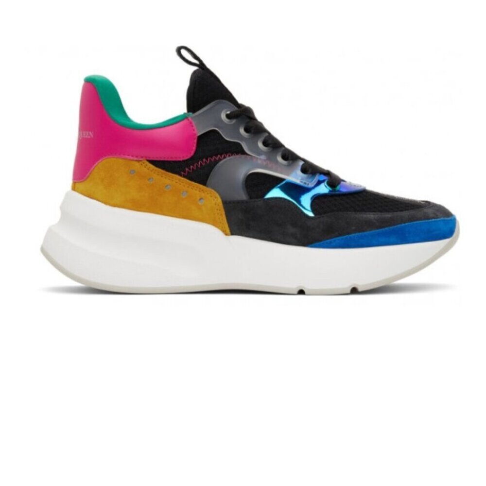 Alexander McQueen Oversized Runner Colorblock - Iridescent Size 42.5